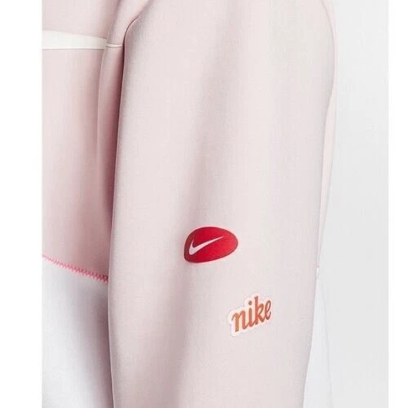 Nike Pro Get Fit Icon Clash Womens Fleece Sweatshirt Half-Zip Dri Fit Size M - Picture 6 of 16